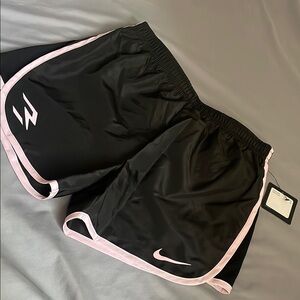 Price Drop! ⬇️  Girls Nike Dri Fit Black Shorts with Pink Trim